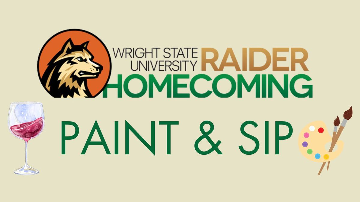 Homecoming Paint and Sip