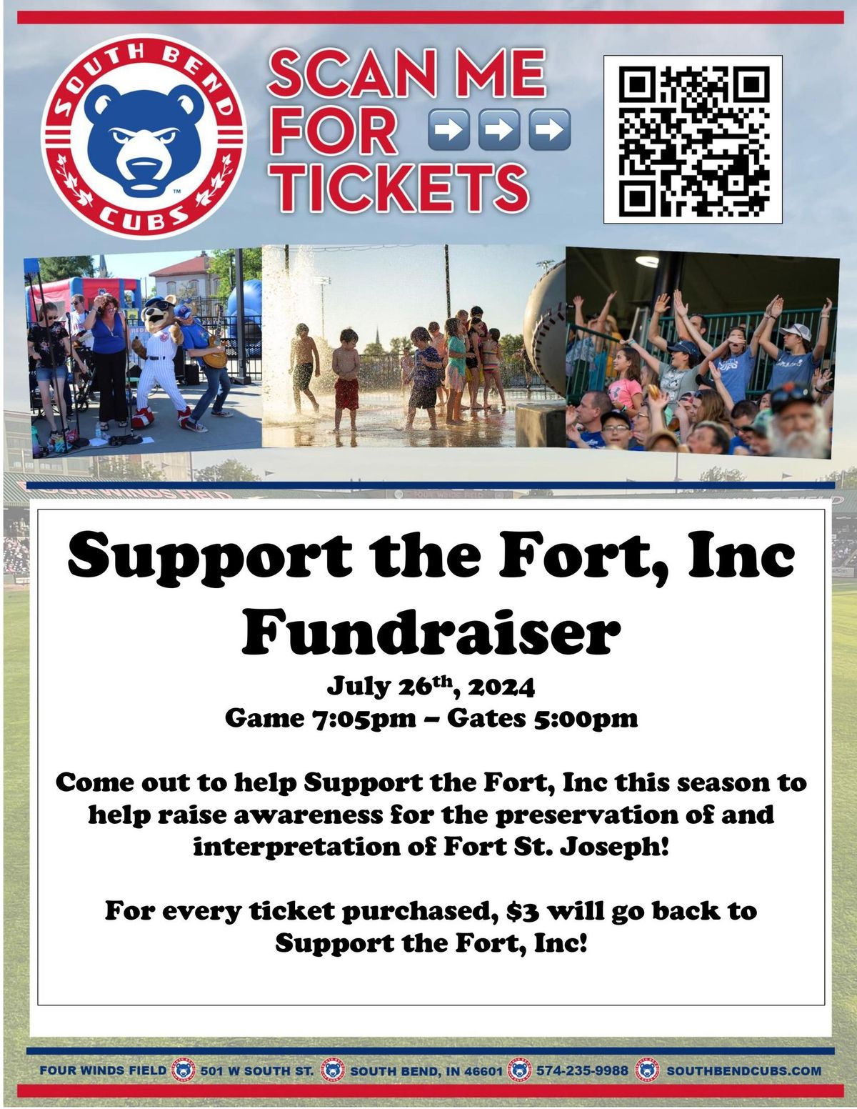 South Bend Cubs Fundraiser 