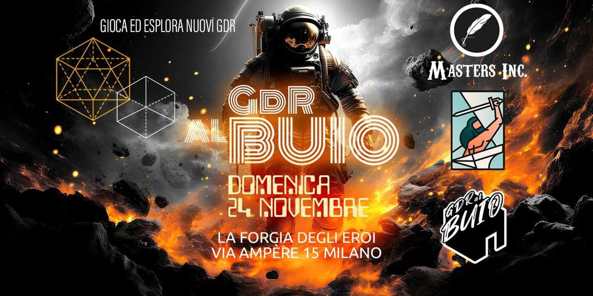 GDR al buio Milano @La Forgia degli Eroi