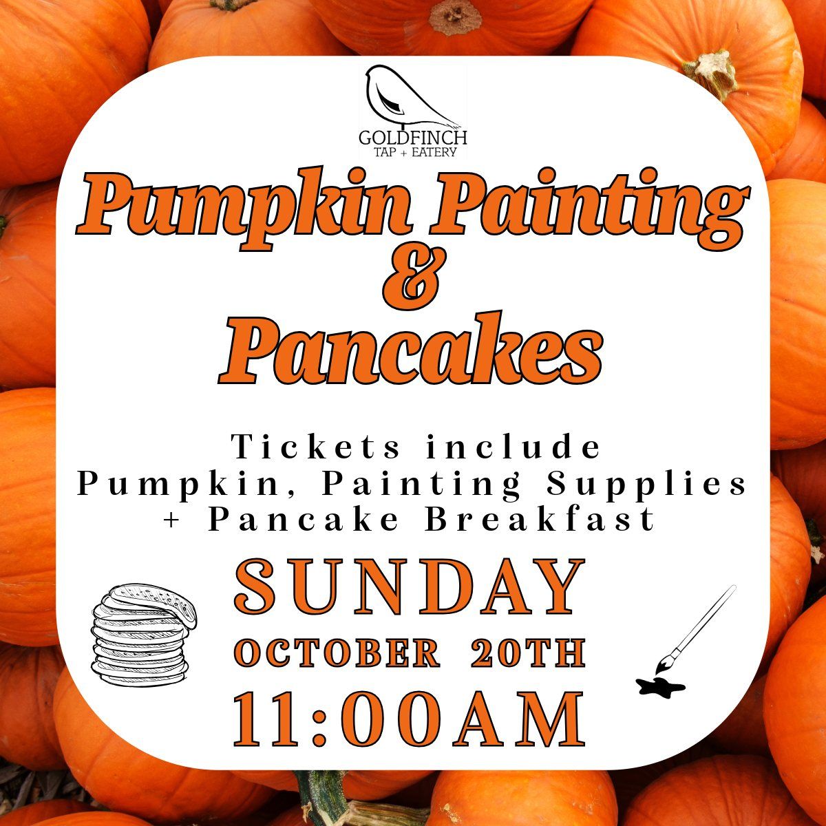 Pumpkin Painting & Pancakes