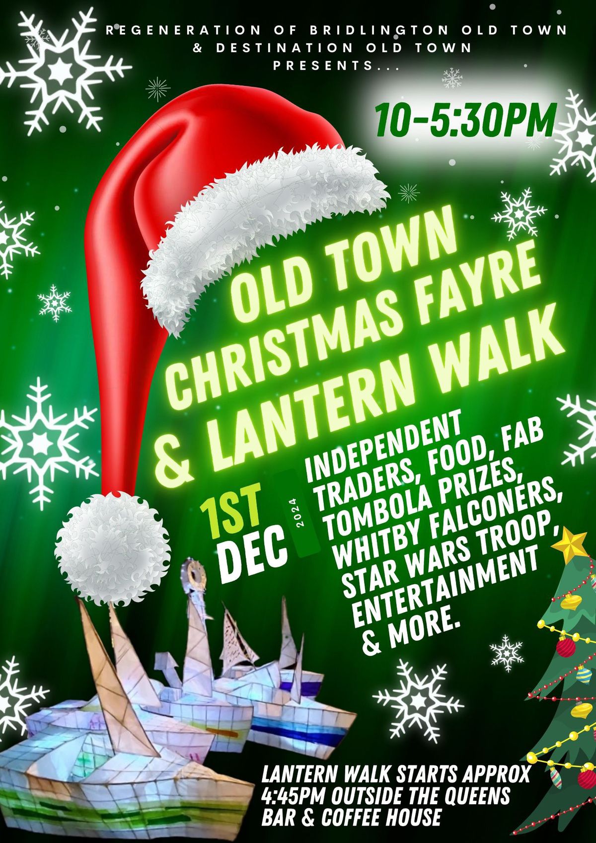 Bridlington Christmas Fayre & Lantern Walk 2024