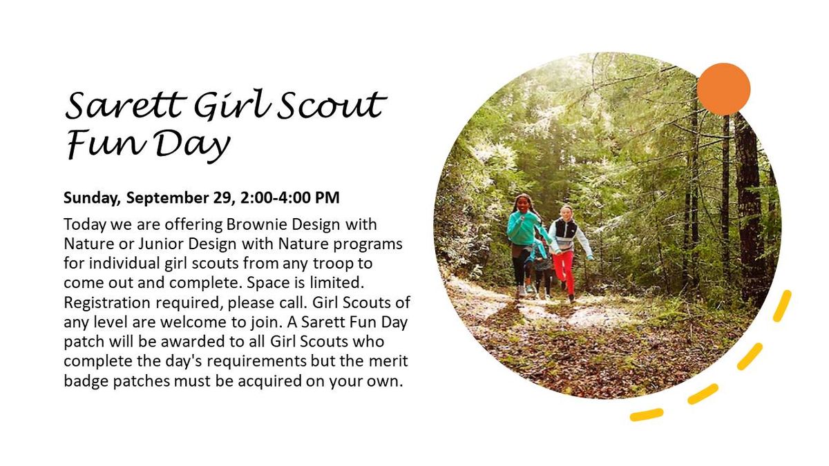 Sarett Girl Scout Fun Day