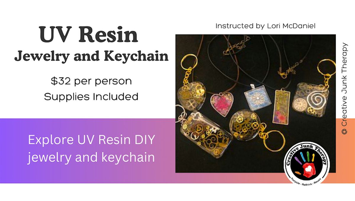 UV Resin Jewelry & Keychains