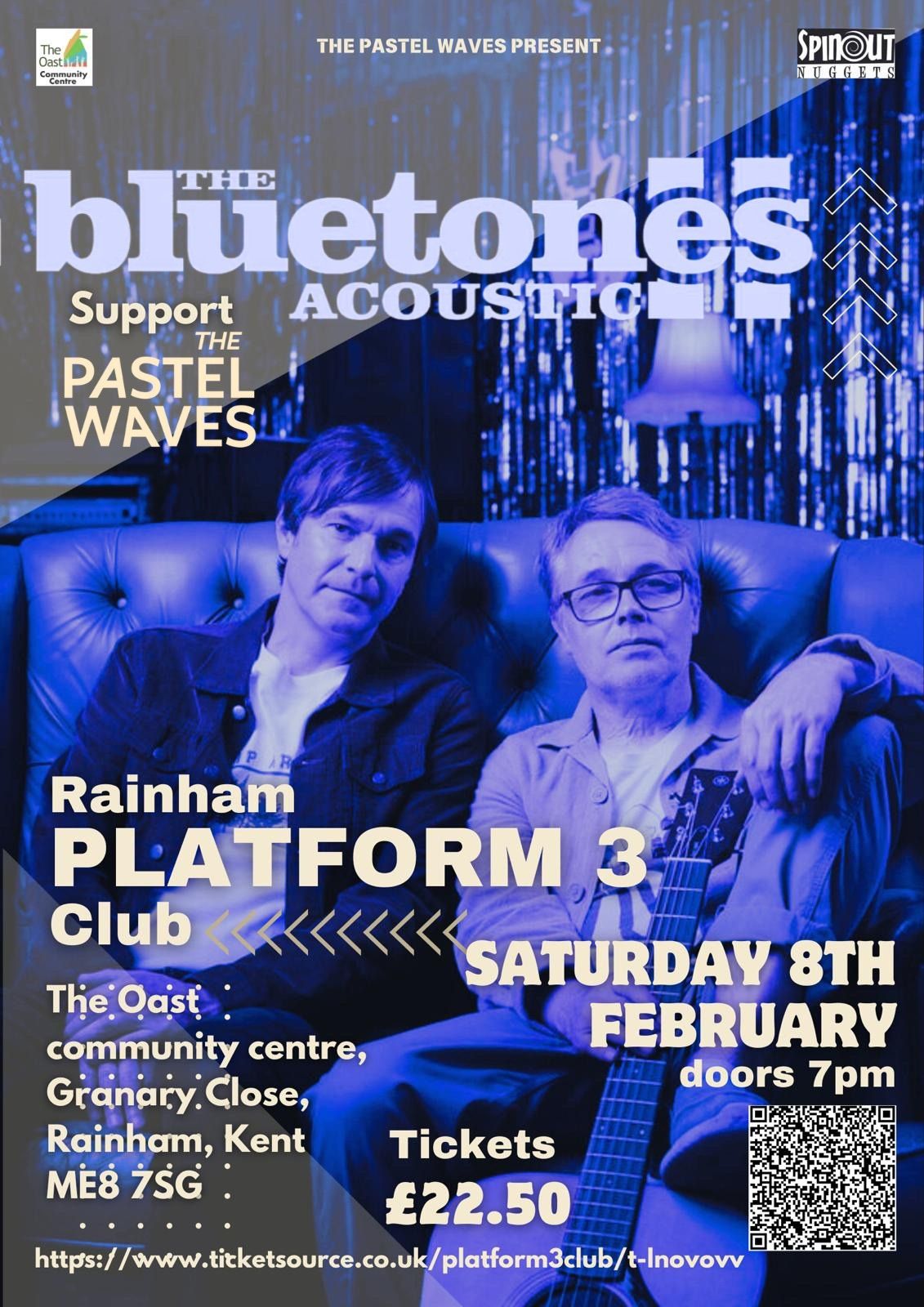 The  Bluetones Acoustic Duo @ Rainham Platform 3 Club