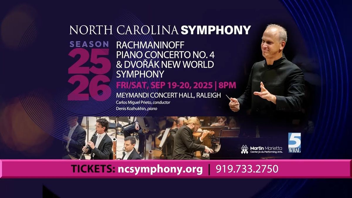 North Carolina Symphony: Carlos Miguel Prieto - Beethoven Emperor Piano Concerto