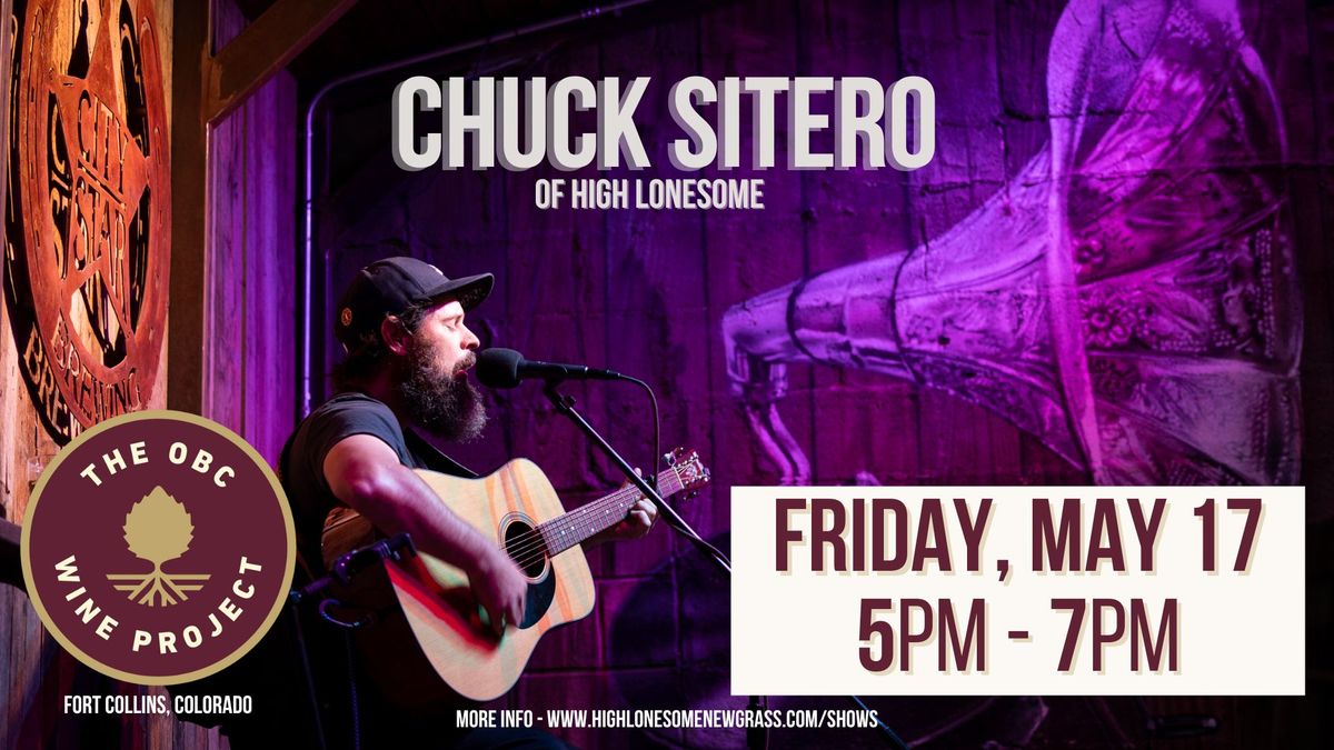 Chuck Sitero Live at OBC in Fort Collins