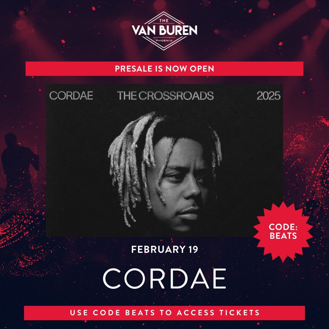 Cordae at The Van Buren