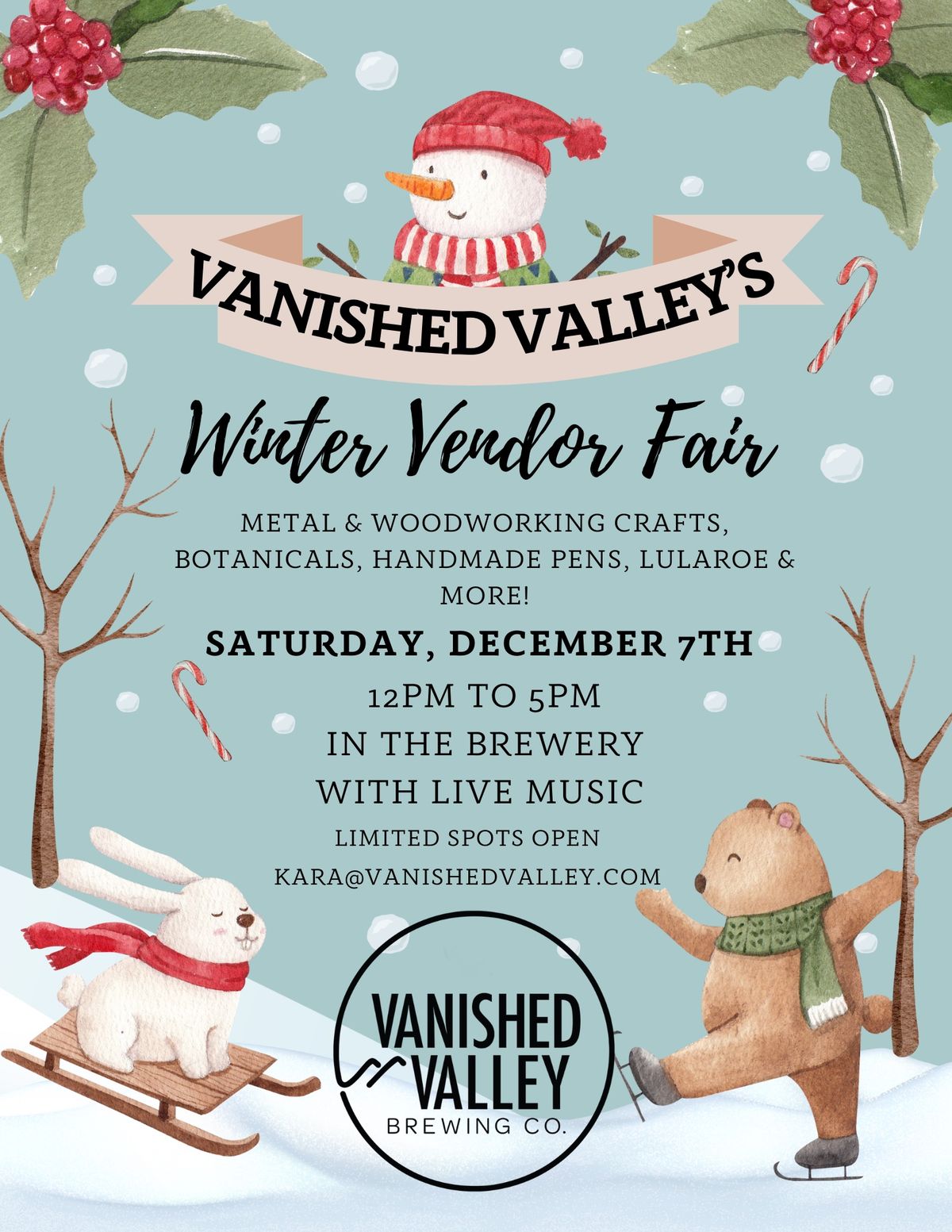 Winter Vendor\/Craft Fair