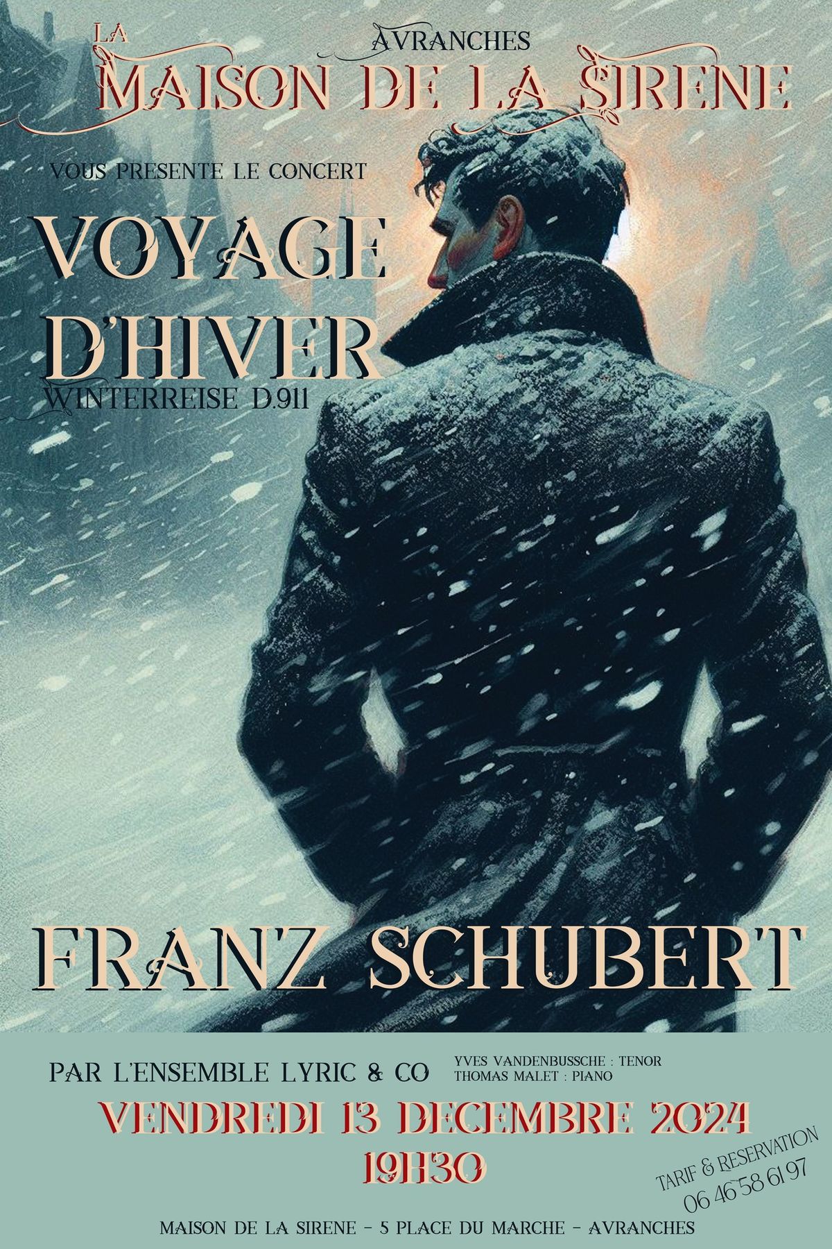 [CONCERT] VOYAGE D'HIVER - LYRIC & CO