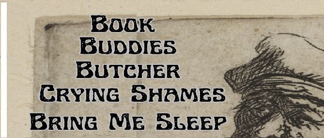 Book Buddies, Butcher, Crying Shames and Bring Me Sleep @ Gus' Pub