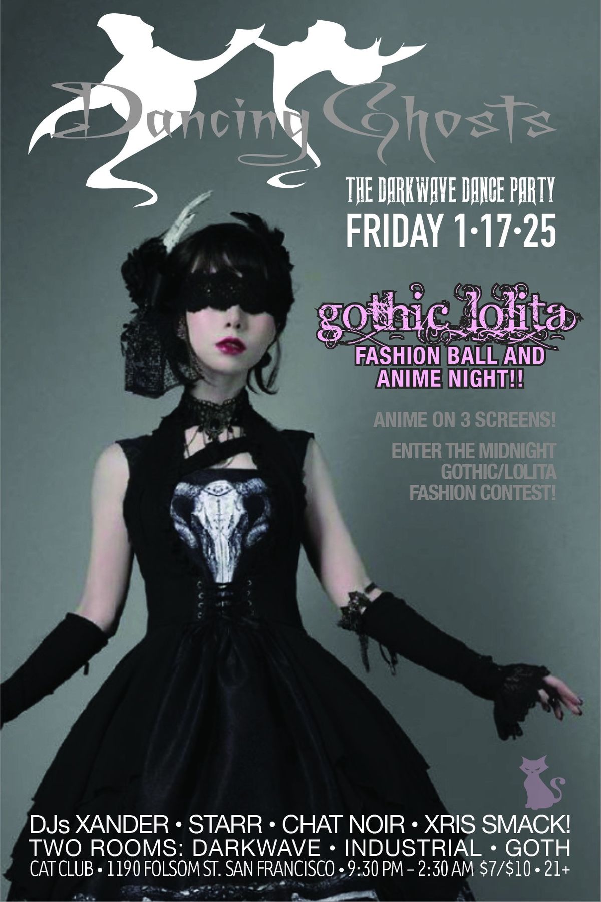 Gothic-Lolita Fashion Ball \u2605 Anime Night \/ Dancing Ghosts!