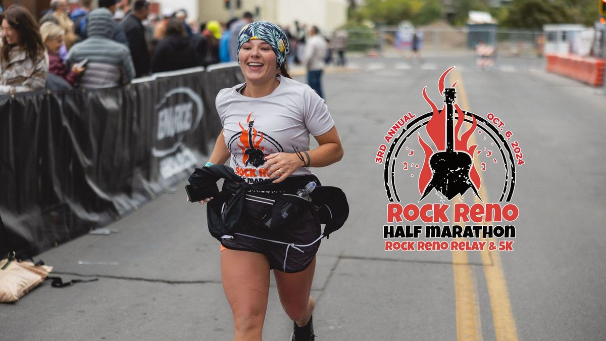 2024 Rock Reno Half Marathon, Relay & 5K