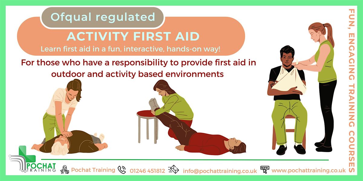 QA Level 2 Award in Activity First Aid (RQF)