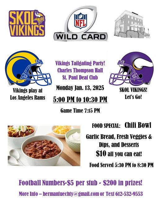 Minnesota Vikings vs. Los Angeles Rams Watch Party