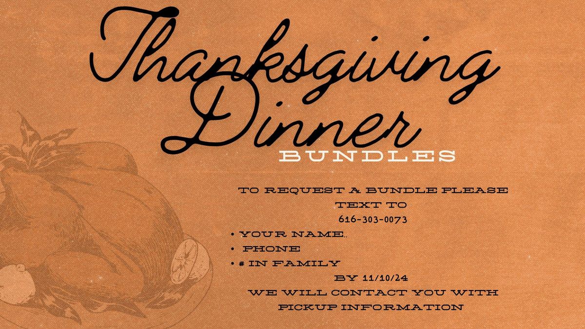 Thanksgiving Dinner Bundle Giveaway