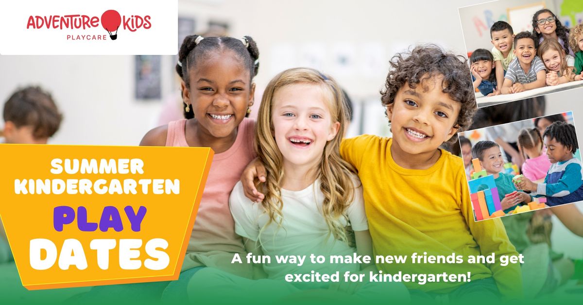 Free Kindergarten Playdates for Wells Elementary