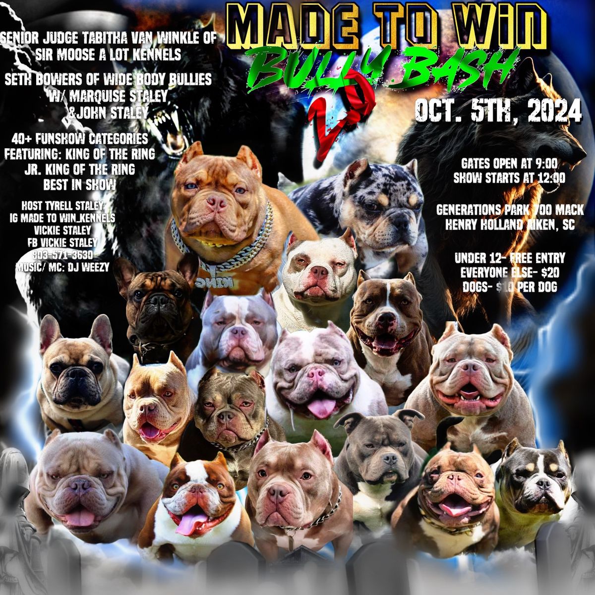 Made to Win Kennels Bully Bash 2.0