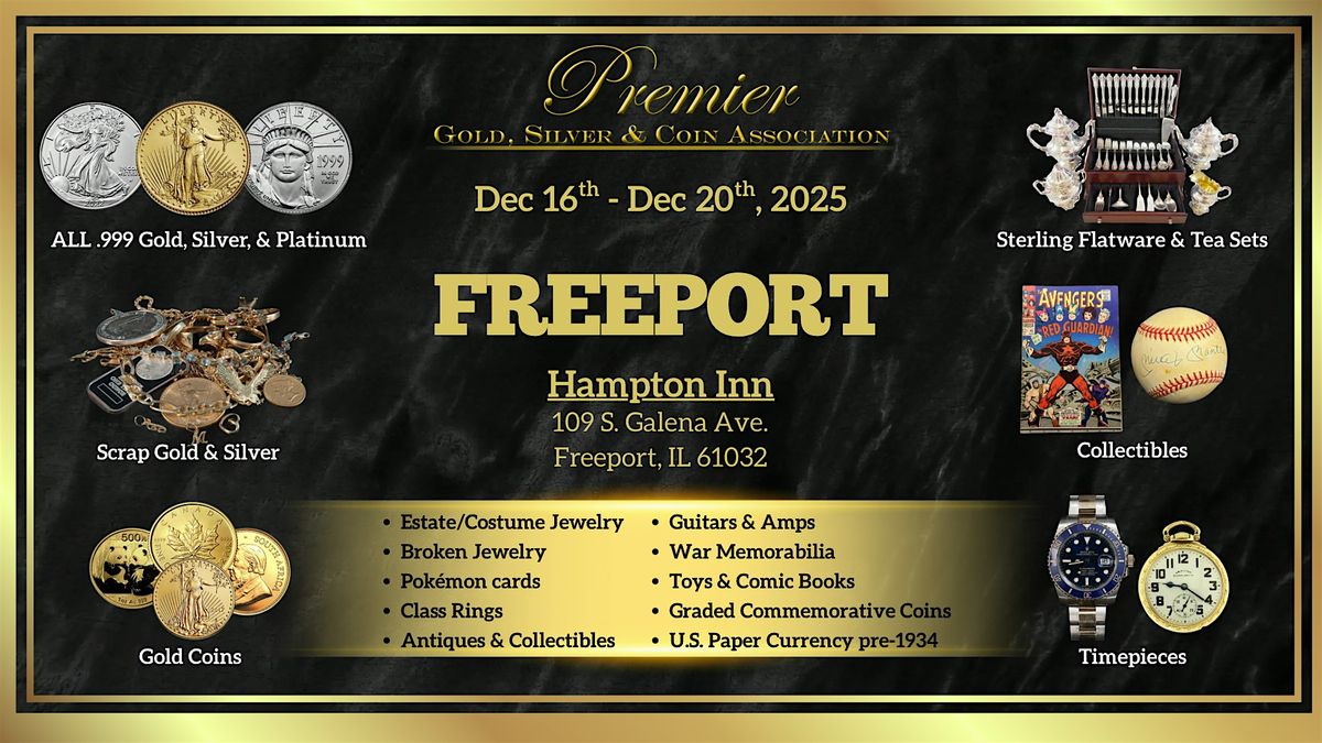 Freeport, IL FREE 5- Day Event