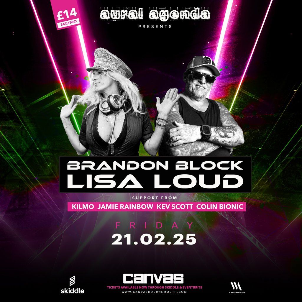 Aural Agenda presents Brandon Block & Lisa Loud