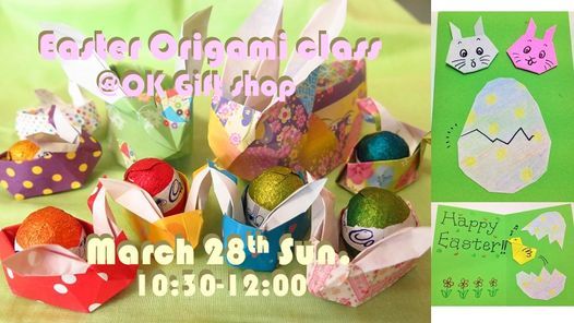 イースター折り紙ワークショップ Okギフトショップ Ok Gift Shop Cairns 28 March 21