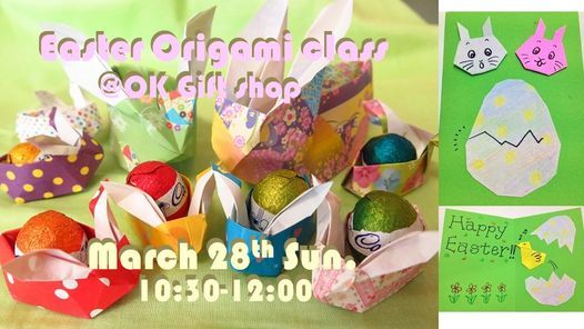 イースター折り紙ワークショップ Okギフトショップ Ok Gift Shop Cairns 28 March 21 イースター折り紙ワークショップ Okギフトショップ Ok Gift Shop Cairns 28 March 21