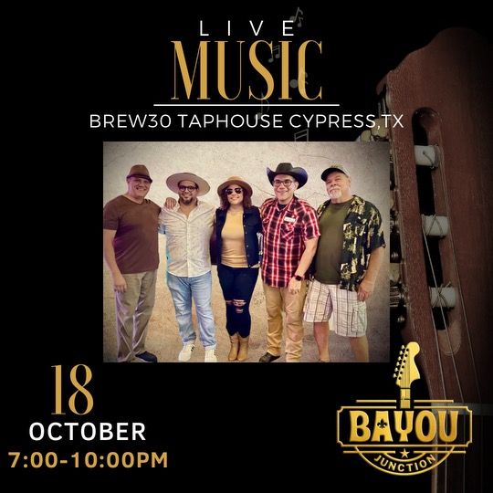 Live Music with Bayou Junction