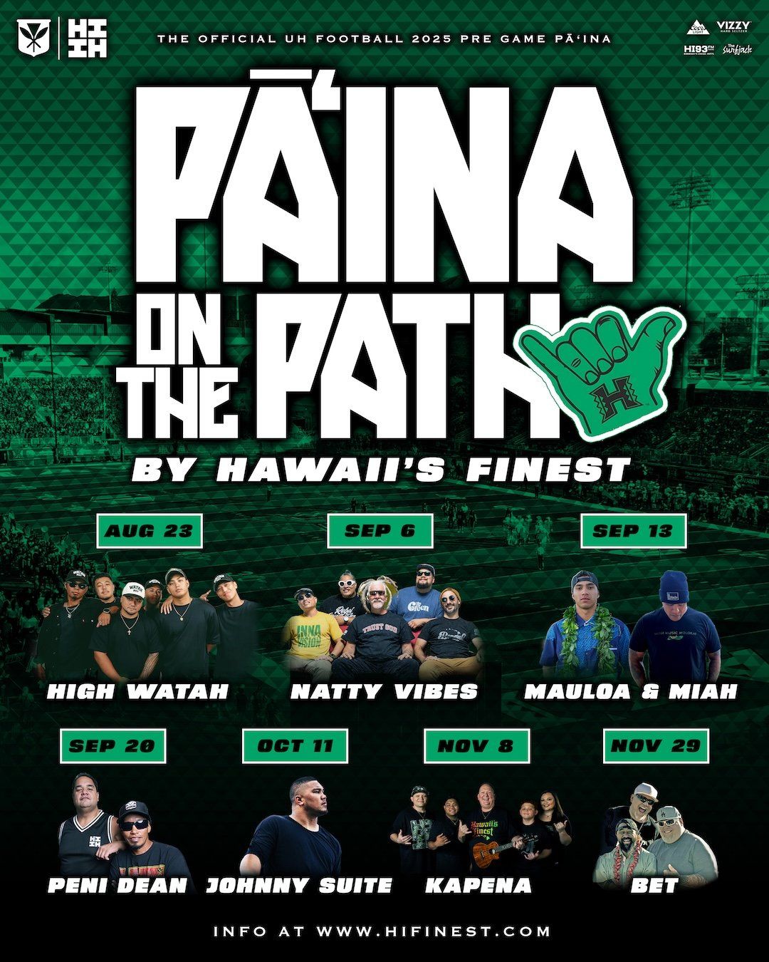 2025 Hawaii's Finest 16 Year Anniversary Festival - Saturday at Neal S Blaisdell Arena