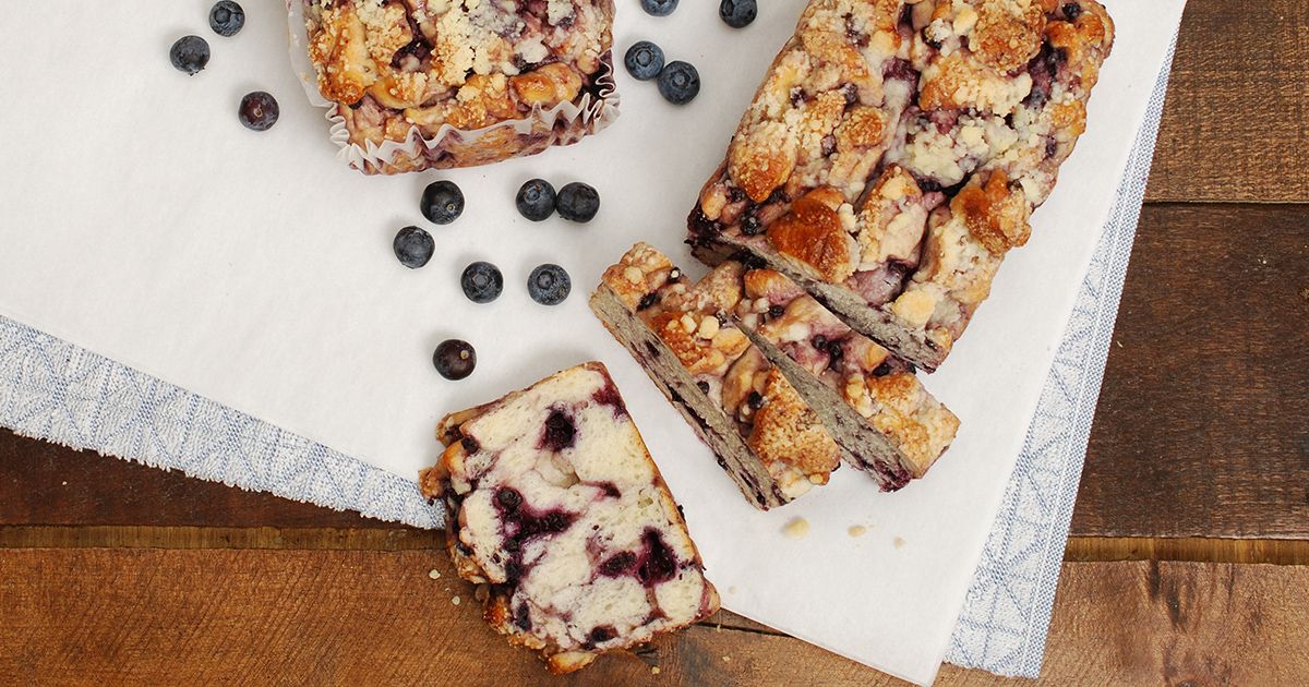 Sampling Event- Blueberry Pie Bread