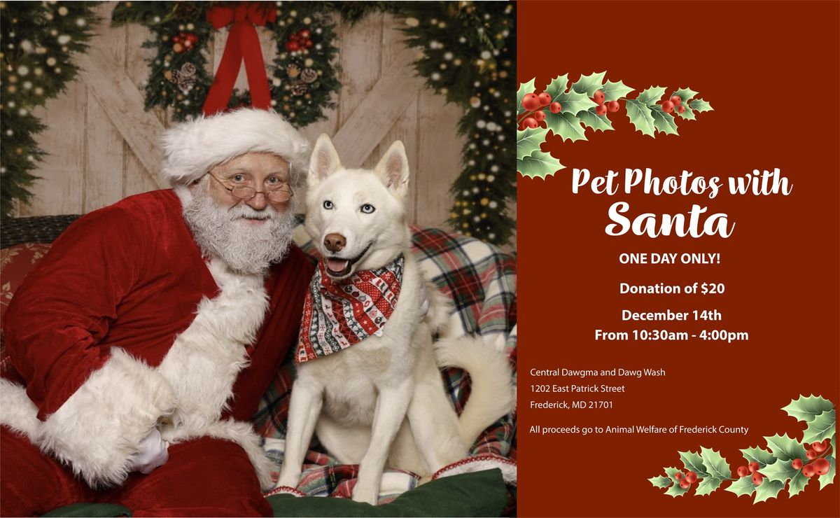 Pet Photos with Santa!