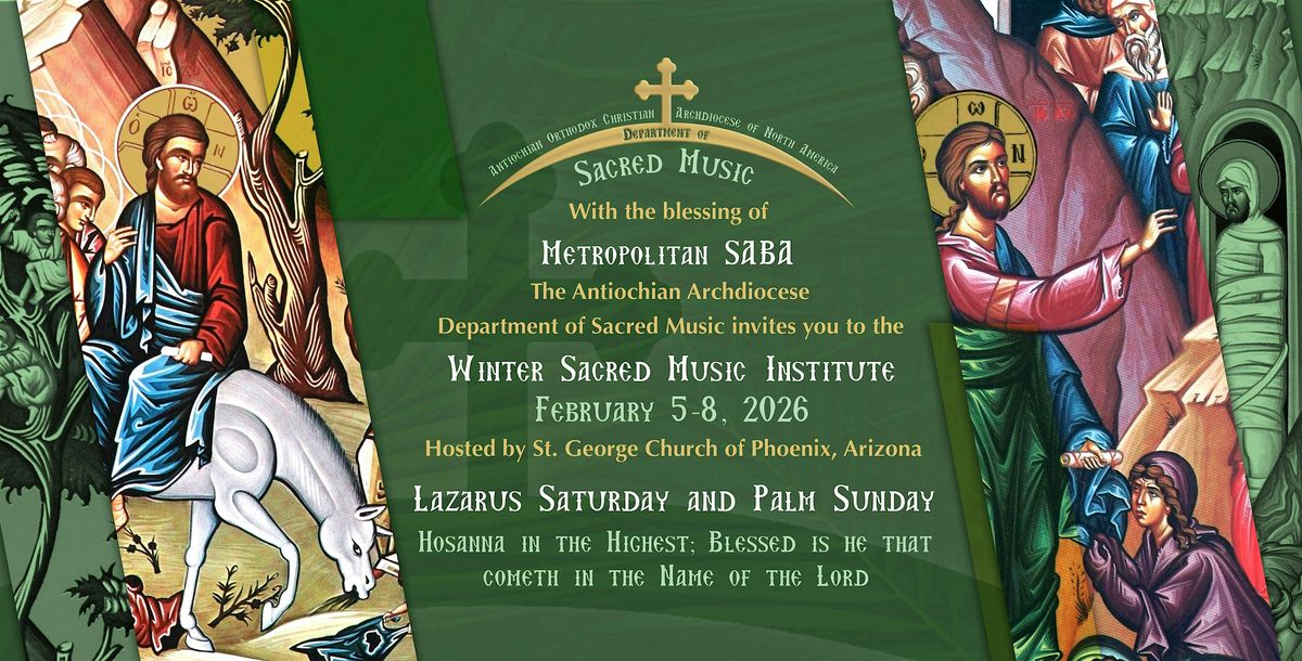 2026 Winter Sacred Music Institute