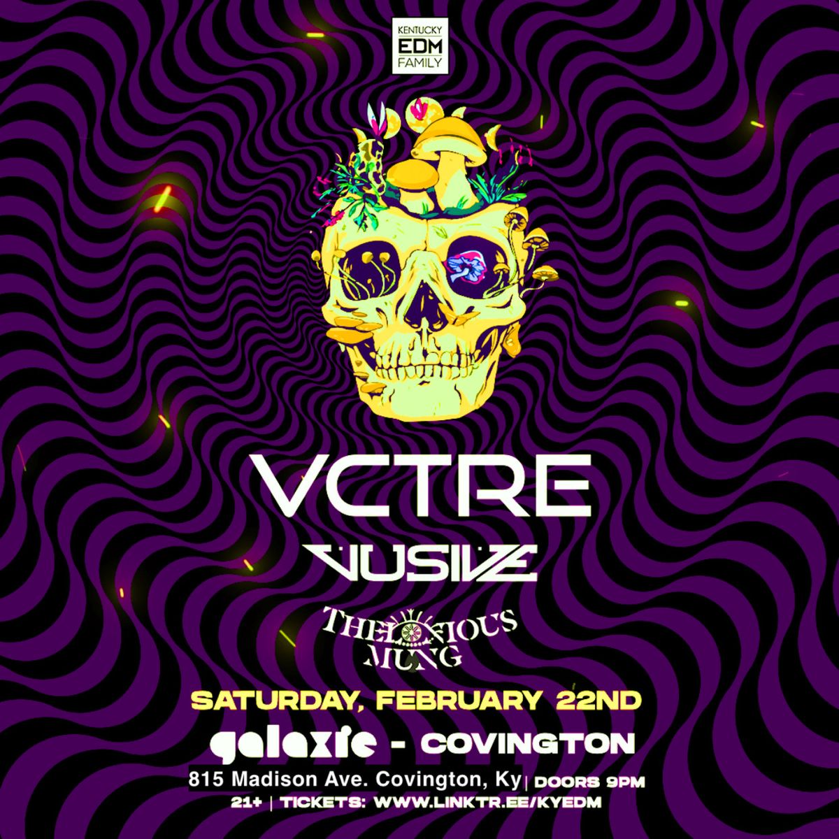 VCTRE w\/ Vusive & Thelonious Mung at Galaxie - Covington