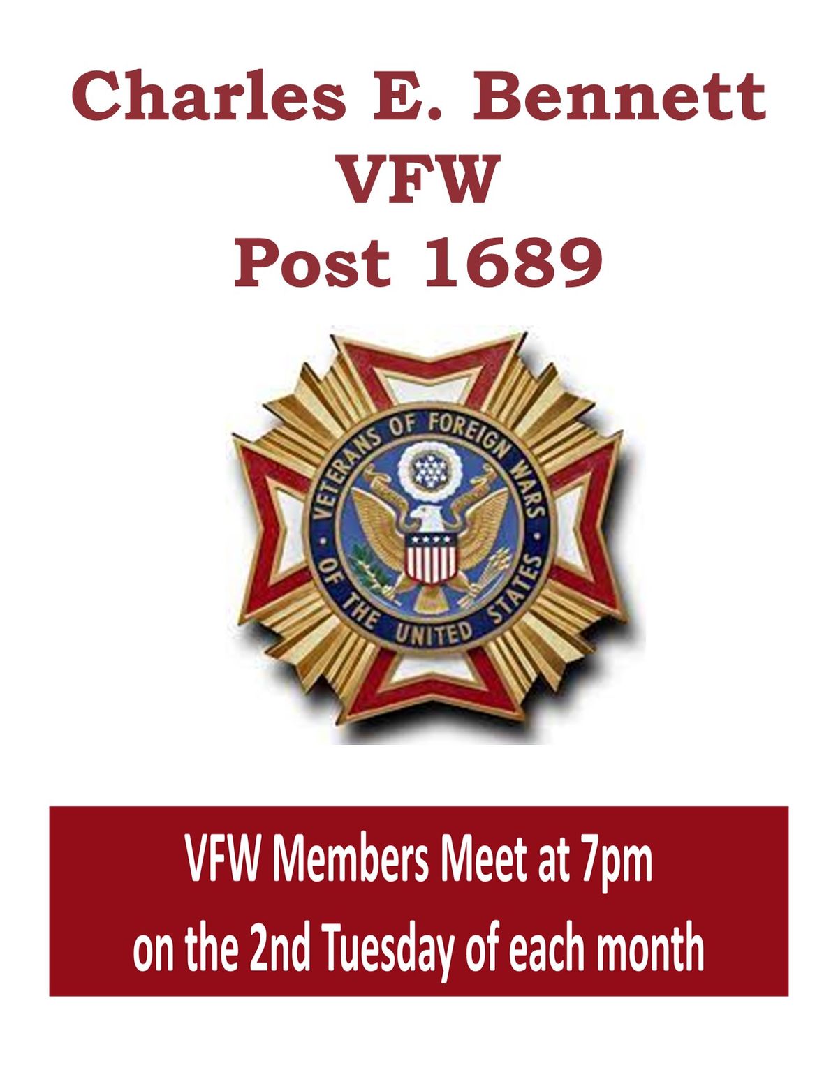 VFW Post 1689 - Member Meeting