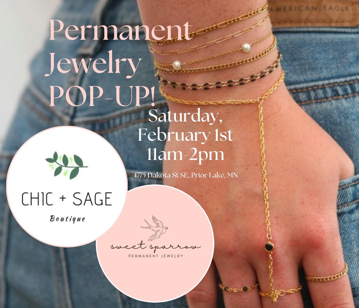 Permanent Jewelry POP-UP!