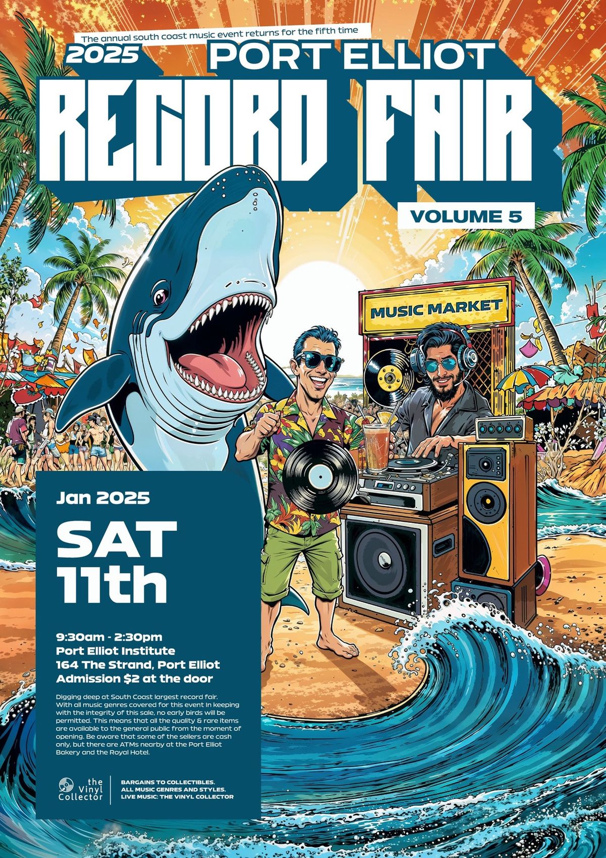 Dive into the Groove at the Annual Port Elliot Record Fair!