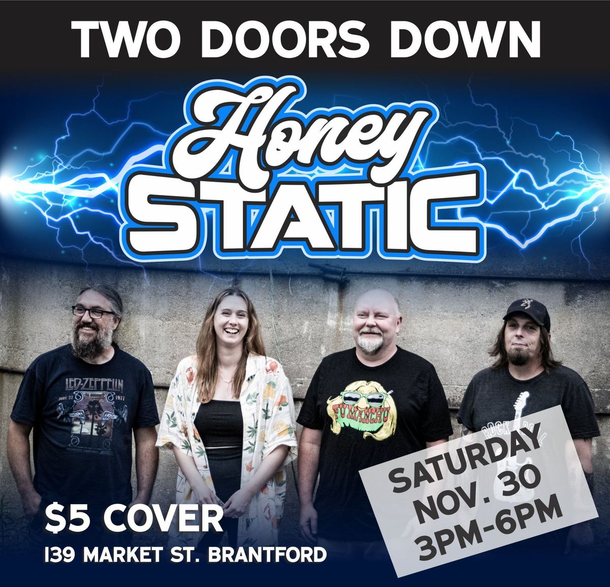 Honey Static at Two Doors Down