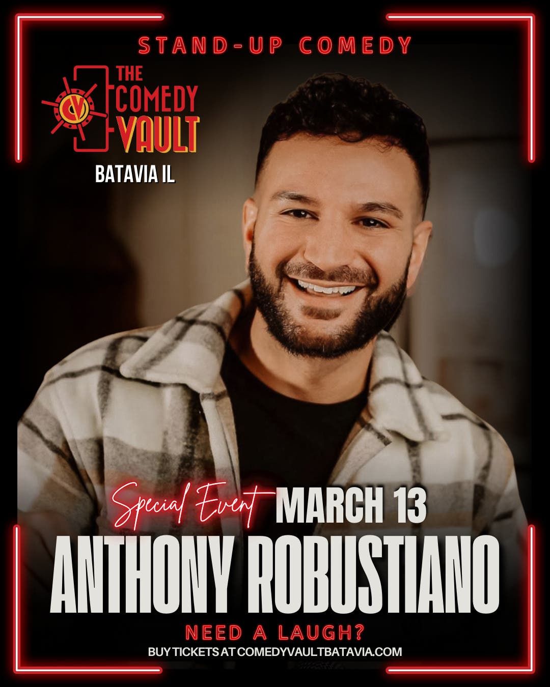 Anthony Robustiano at Funny Bone - Syracuse