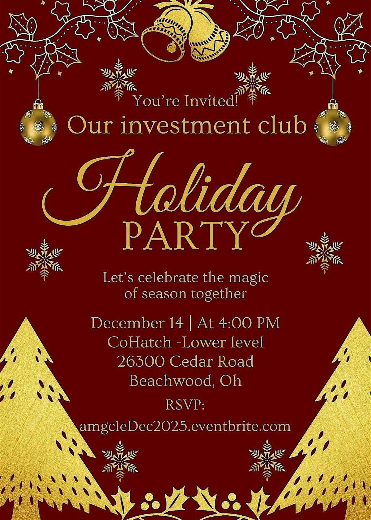 Holiday Event - AMG Investment Club