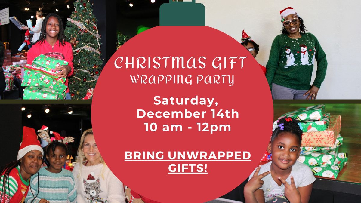 Gift Wrapping Party - Volunteer Event