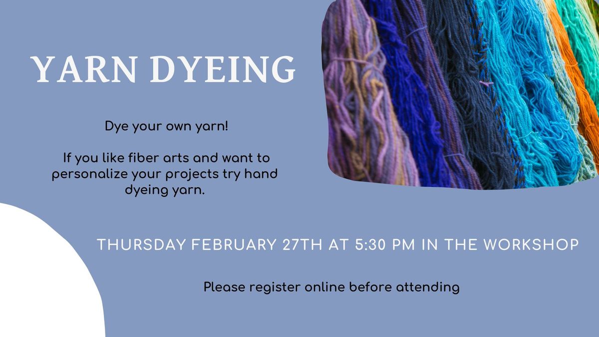 Yarn Dyeing