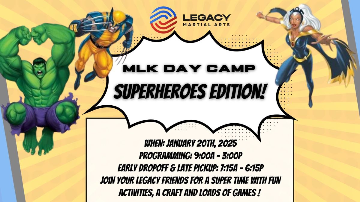 Day Camp: Superheroes Edition! \ud83e\uddb8