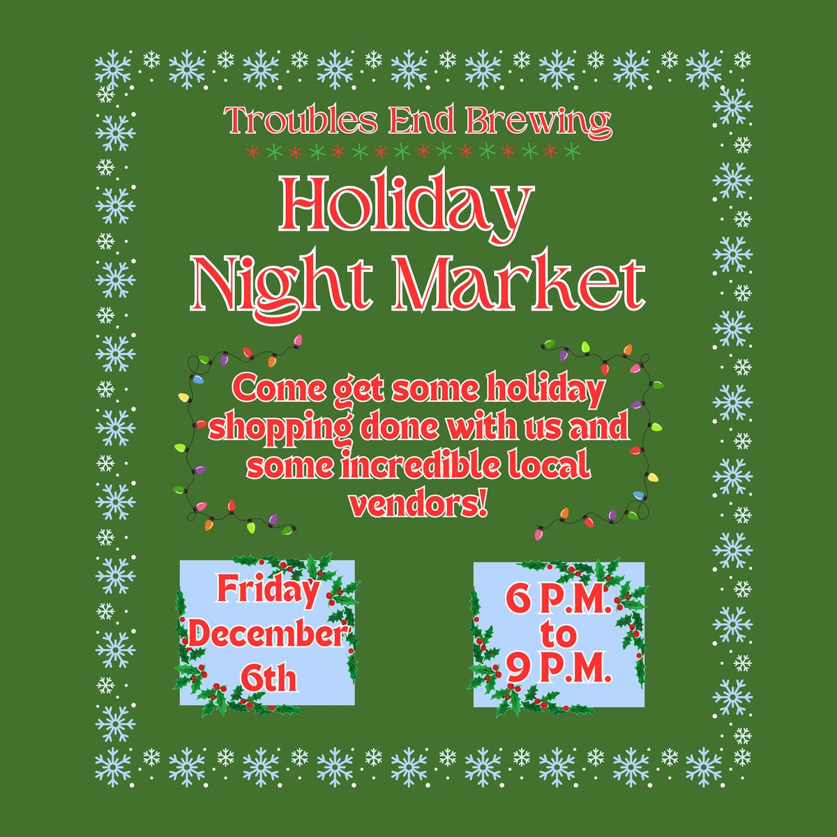 Holiday Night Market