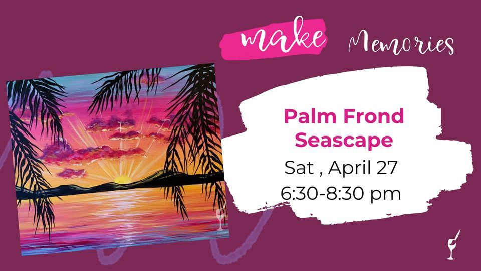 Palm Frond Seascape