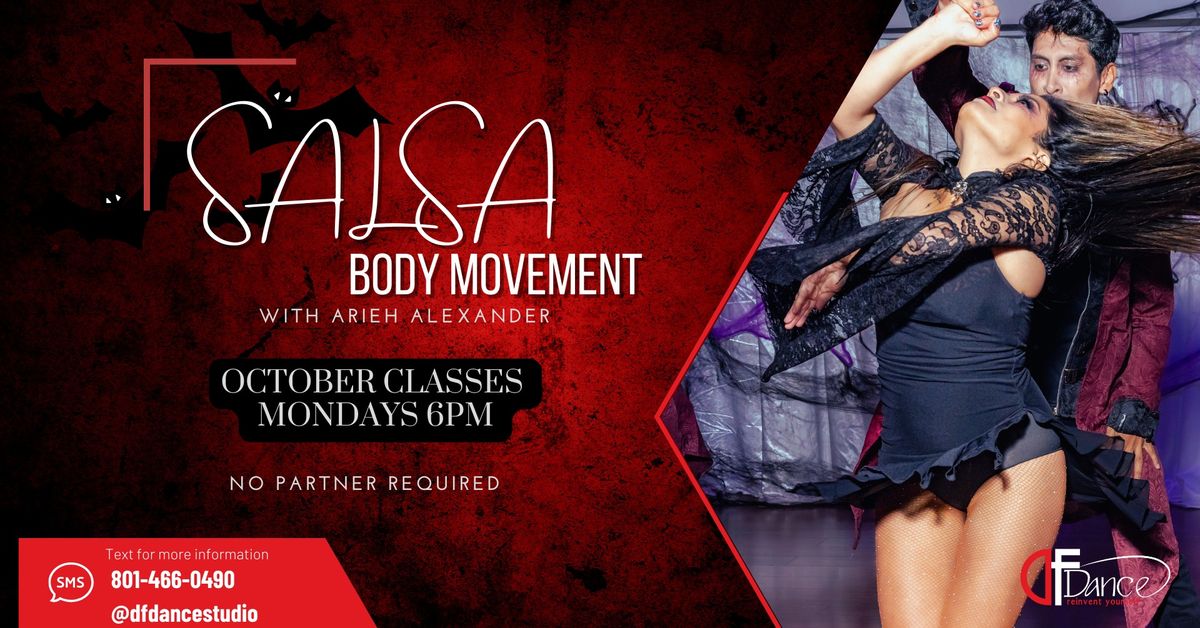 Salsa Body Movement - Open level - New students deal!