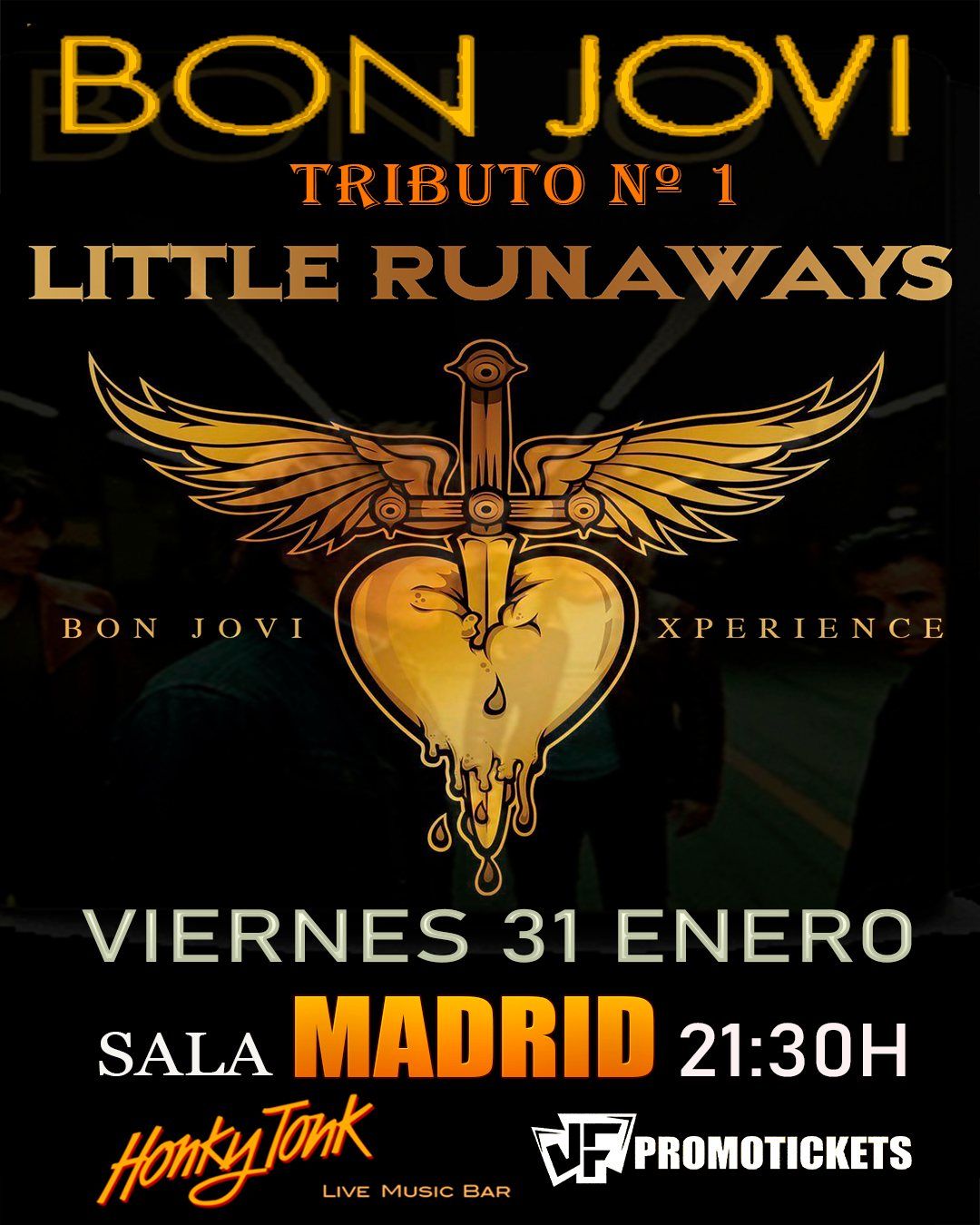 BON JOVI EXPERIENCE EN MADRID- Little Runaways