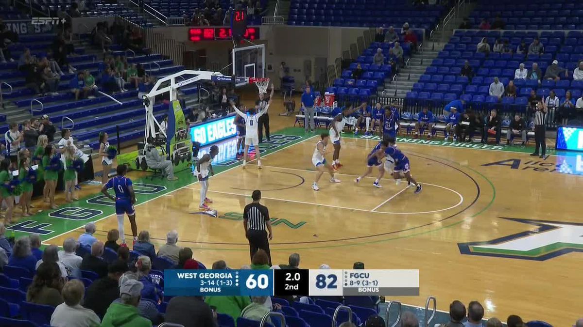 West Georgia Wolves at Florida Gulf Coast Eagles Mens Basketball