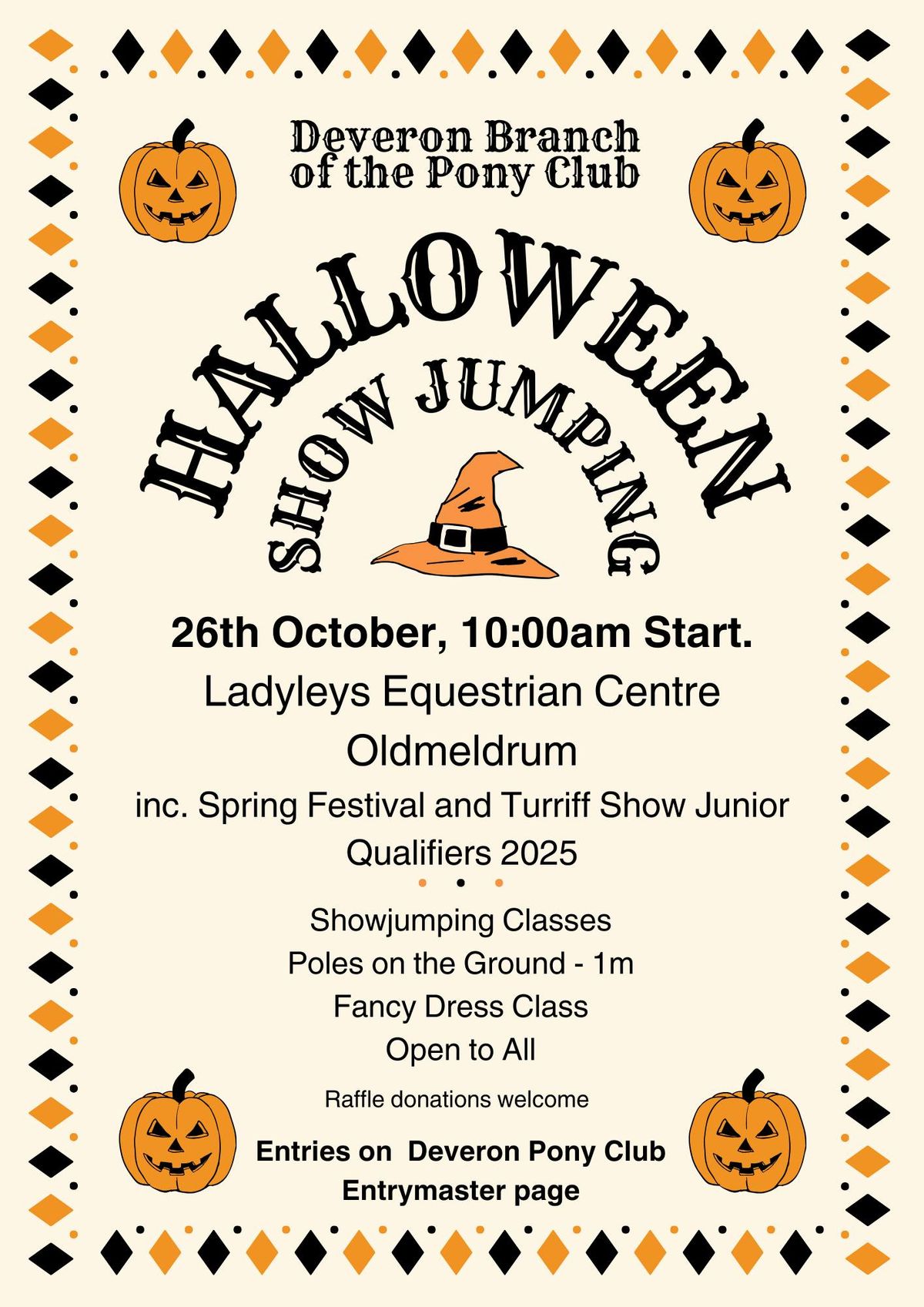 Halloween Show Jumping Competition