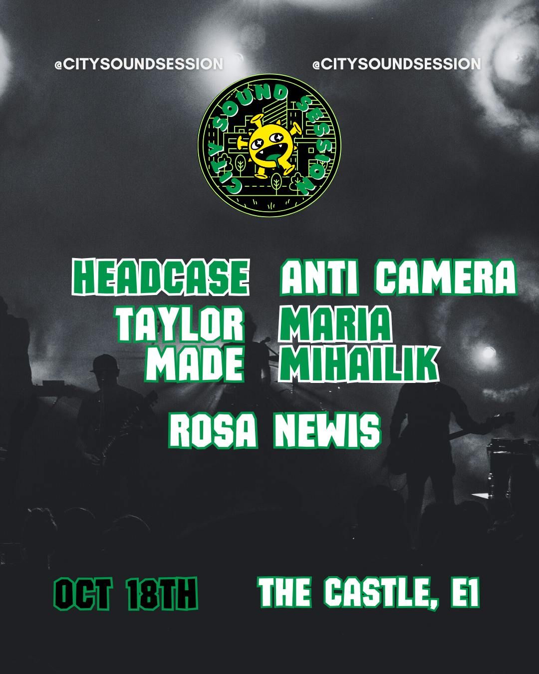 Headcase, Anti Camera, Tailor Made, Rosa Newis and Maria Mihalik