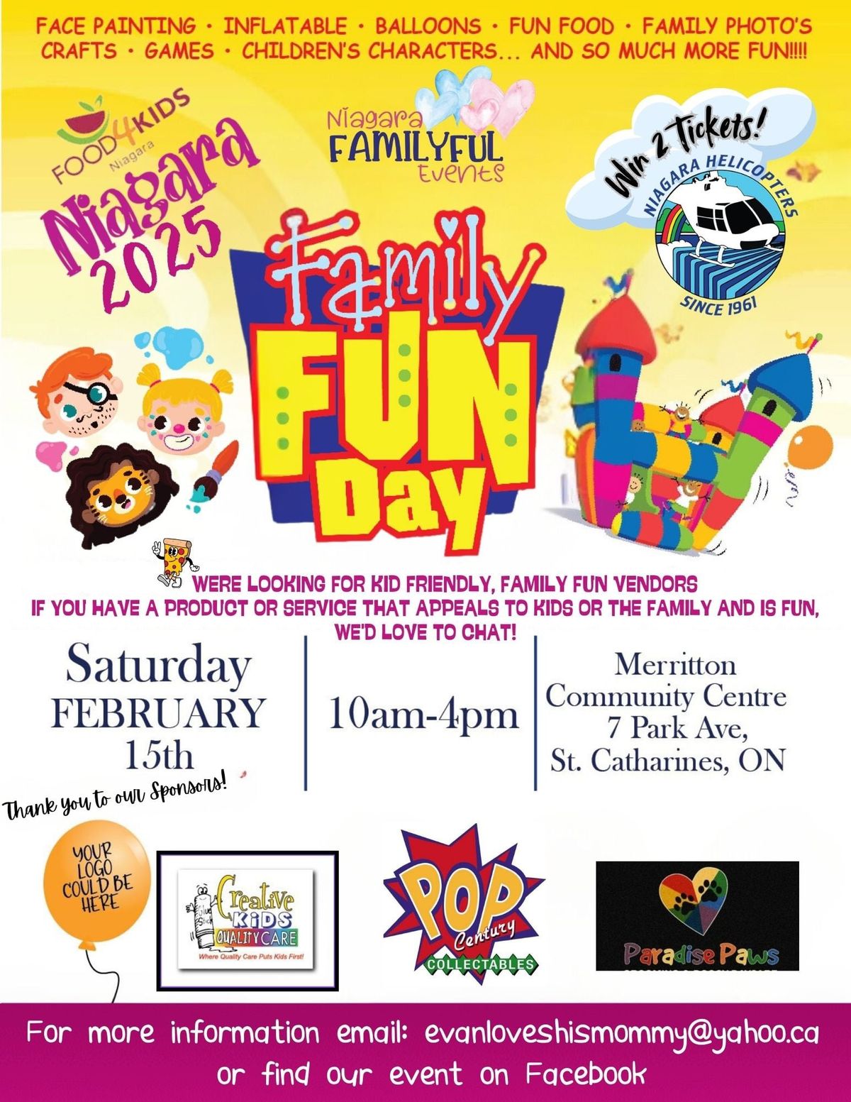 Niagara Family Fun Day: 2025