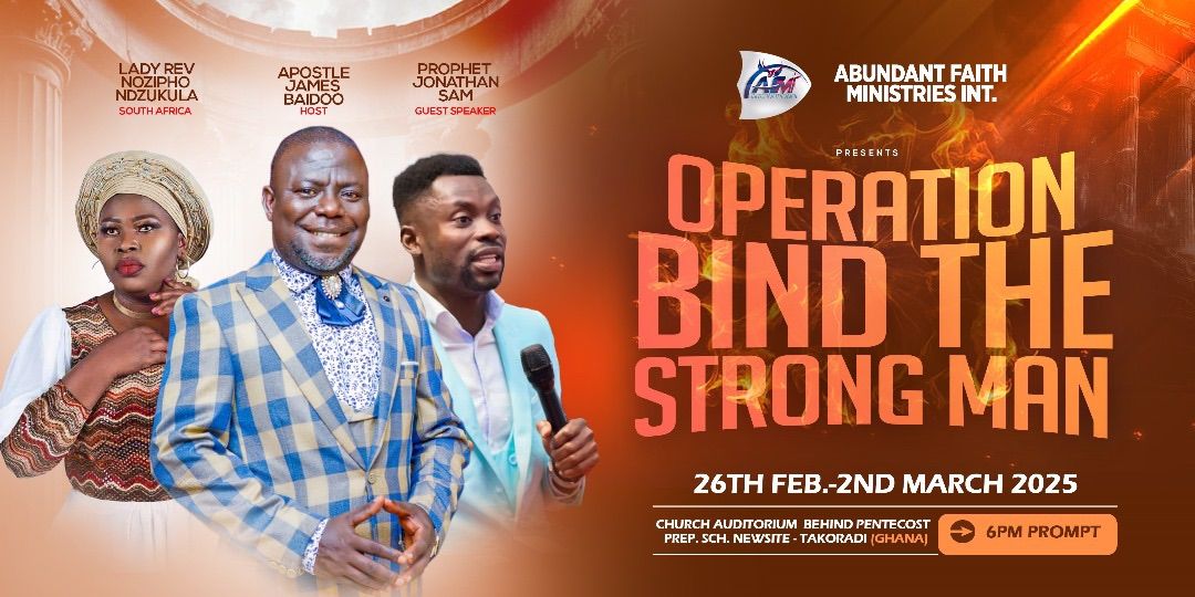 OPERATION BIND THE STRONG MAN