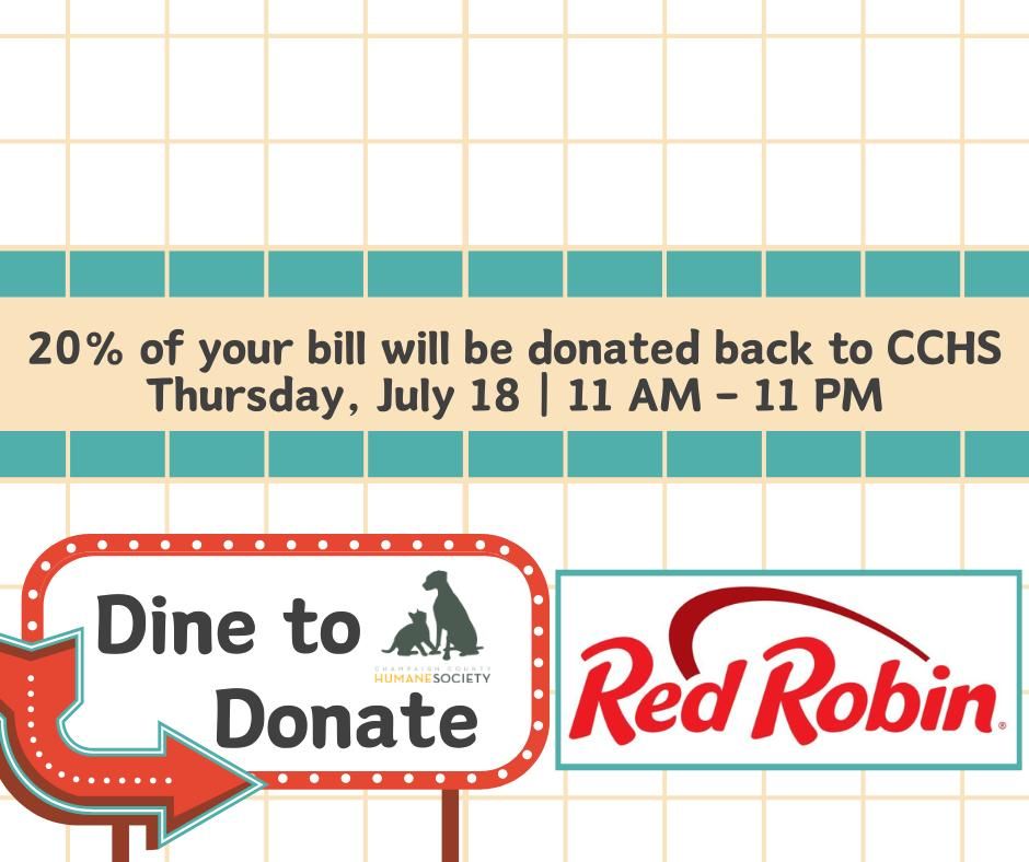 Support CCHS at Red Robin